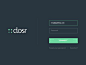 Closr login page