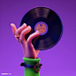 long4sheng4_Only_one_hand_five_fingers_no_body_holding_a_vinyl__ff0edd2b-bf8e-4717-a8c1-879a1ee0665e