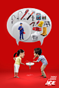 ACE // Man vs Woman : We're promoting Ace Hardware using the basic insight how different man and woman could be on fixing their domestic issue