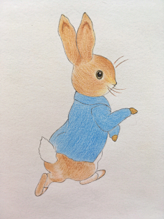 手绘彼得兔
