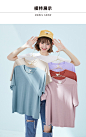 阔色2019春季新款韩版女学生超火白色t宽松休闲短袖上衣体恤-tmall.com天猫