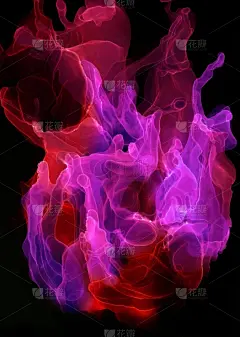 含酒精饮料,抽象,水墨画,水彩画颜料,云,郁金香,现代,肮脏的,色彩鲜艳,梦想