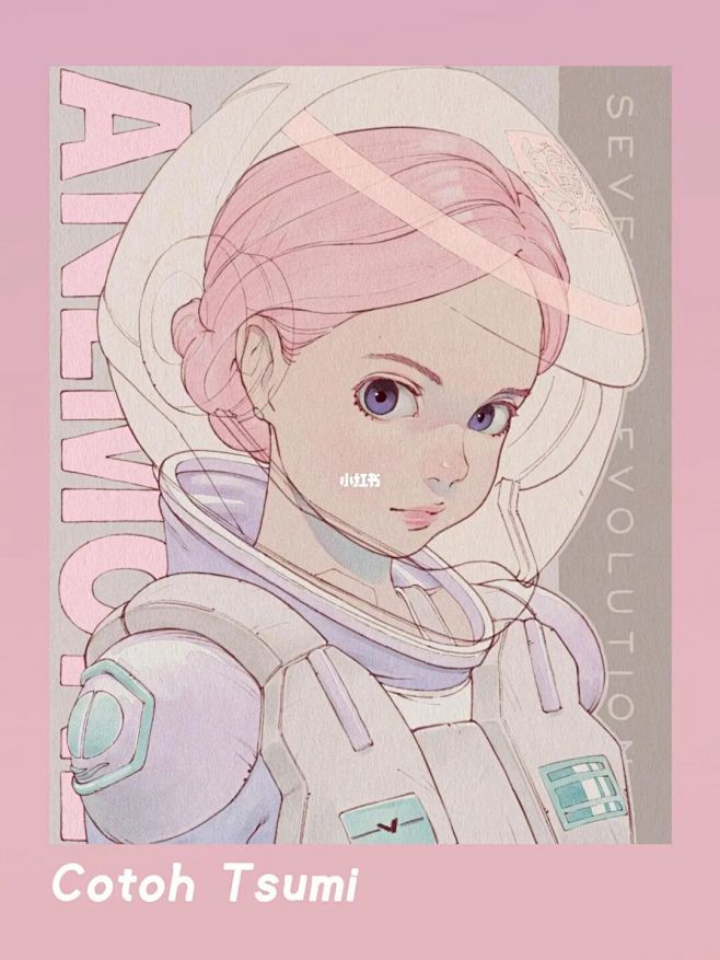 100位宝藏插画师｜114质感复古少女插...