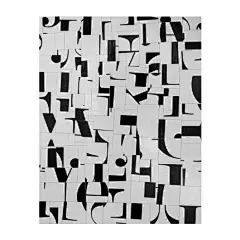 LWD.ART纯手绘 | 后现代几何艺术客厅装饰画北欧大幅玄关抽象油画