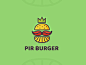 大口吃！20款汉堡元素Logo设计 - 优优教程网