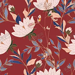 乱花 【酷图网】匹印,数码印花,抽象,扎染,大牌,碎花,大花卉纹理,花卉花朵图案,花草纹理,花环图案,花瓣设计,花束图案,花蕊纹理