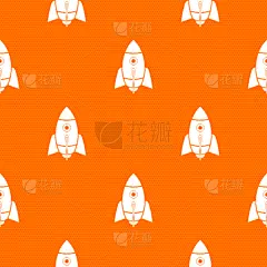式样,橙色,火箭,太空交通工具,太空船,几何形状,迅速,技术,壁纸,剪影