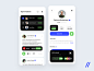 Social Media for Investors by Kristina Taskaeva for Purrweb UIUX