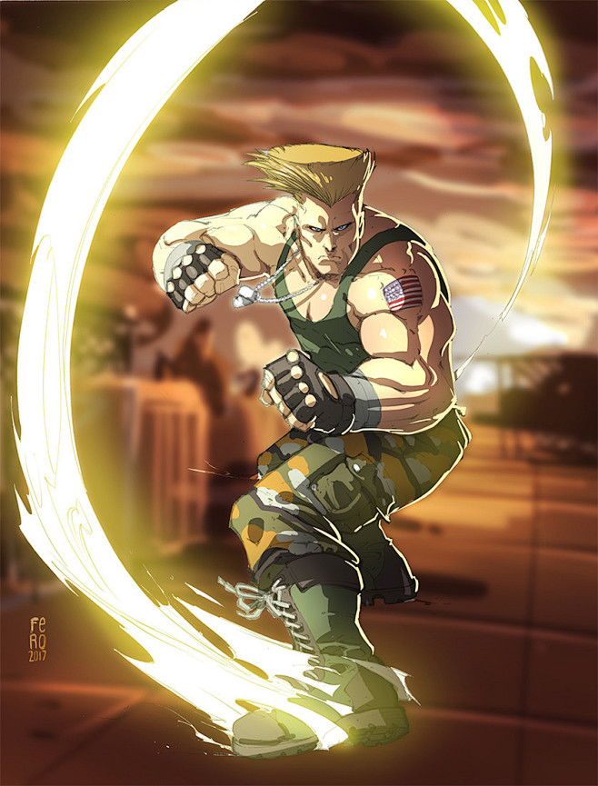 Guile Street Fighter...