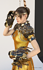 Final Fantasy XIV monk , Yongtong Li : This is a salute to the inspiring FF series.  I will never forget the shock that FF7 AC movie brought to me ten years ago.  According to the official concept, I think she is the kind of character who is the blend of 