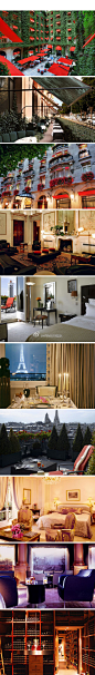 Hotel Plaza Athenee酒店位于巴黎的蒙田大道，被认为是巴黎的高级时装街