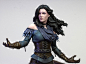 Yennefer Fanart (Painted), Hugo Gómez : Finally, after a year, the figure has been painted and this personal project is finished /(OuO)/. It is also true that this is a first test of painting, and surely there will be more, but this is my own version <