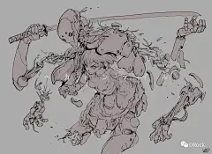 科技与生化结合的末日风机械 | 台湾画师Ching Yeh