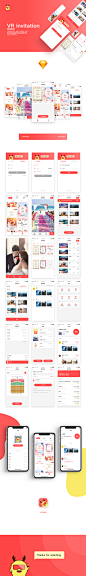 VR邀请函APP 界面 UI
