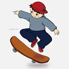 卡通人物包滑板图片大小2000x2000px 图片尺寸1.2 MB 来自PNG搜索网 pngss.com 免费免扣png素材下载！AI#白色#包#插图#城市#儿童#孩子#好玩#滑板#滑冰#卡通人物#拉#漫画#