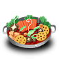 美食插画PNG图片
