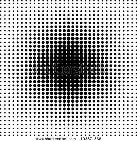 Dots  halftone vecto...