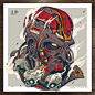 MECHASOUL DHALSIM 1P FINE ART PRINT