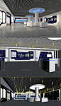 云智能展厅3DMAX模型效果图