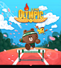 LINE Olympic - game design : Game ui and illustrations for LINE Olympic, personal project.