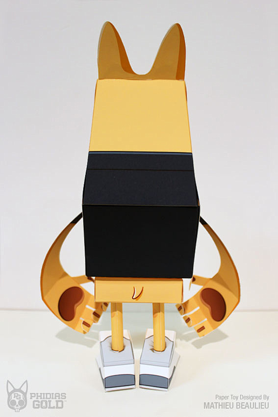 Paper Toy: Yellow Do...