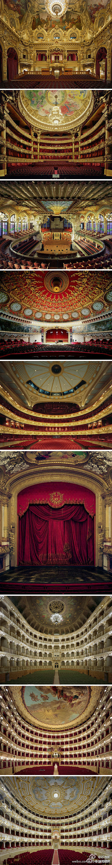 摩纳哥蒙特卡洛歌剧院，巴黎国家歌剧院(卡...