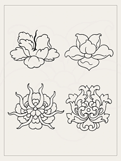 8号尘埃采集到传统花纹