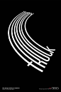 Cornering Lights | Modern Creative Bold Typography for Poster Design | Award-winning Typography for Advertising | D&AD