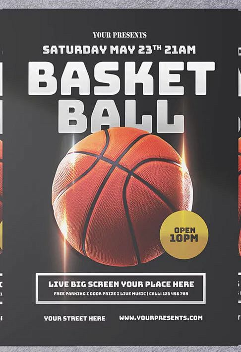 Basketball Flyer Tem...