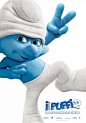 蓝精灵2 The Smurfs 2电影海报 #采集大赛#