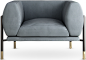 Delvis家具 兄弟Bendu Armchair - 本度单人沙发