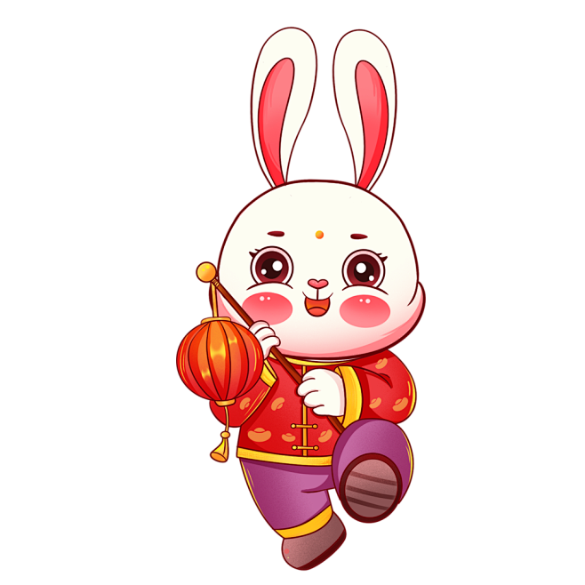 打灯笼的兔子png免扣元素.png