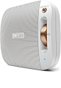 Philips wireless portable speaker BT2600W : Great sound merges in a small, stylish and go anywhere design, with aluminum details for a touch of quality. Bluetooth multipair allows instant music swapping between two devices.