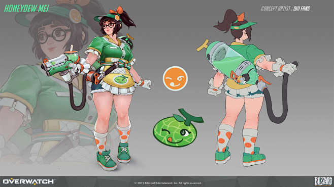 Honeydew Mei Skin, Q...