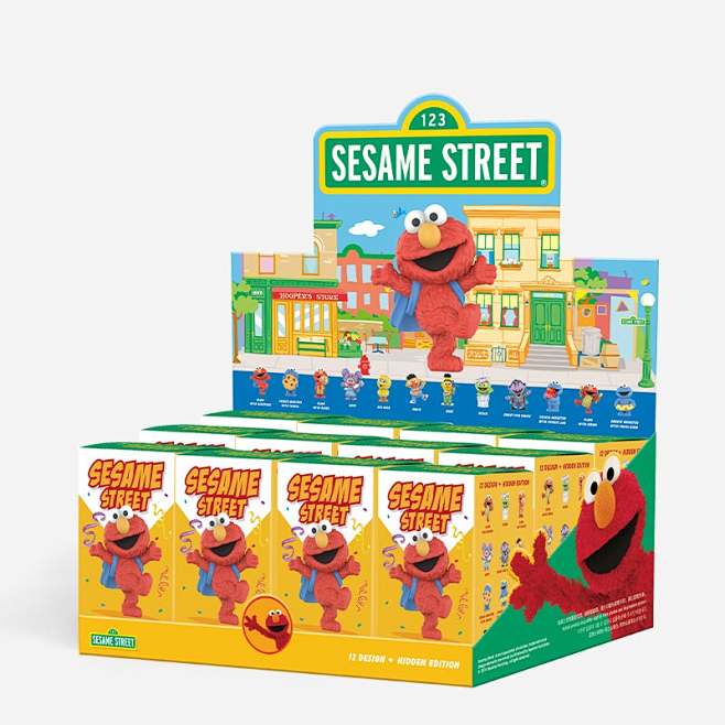 Pop Mart Sesame stre...