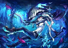 深海棲艦 ヲ級×海底 - 草野シンタ的插画 - pixiv