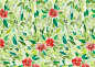 Watercolour Patterns II : Self initiated collection of patterns