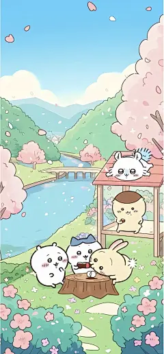 #chiikawa手机壁纸 - 小红书