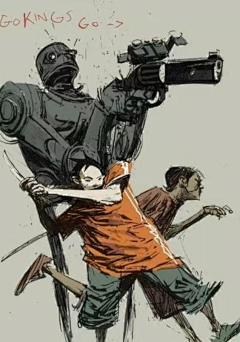 步猿采集到Ashley Wood
