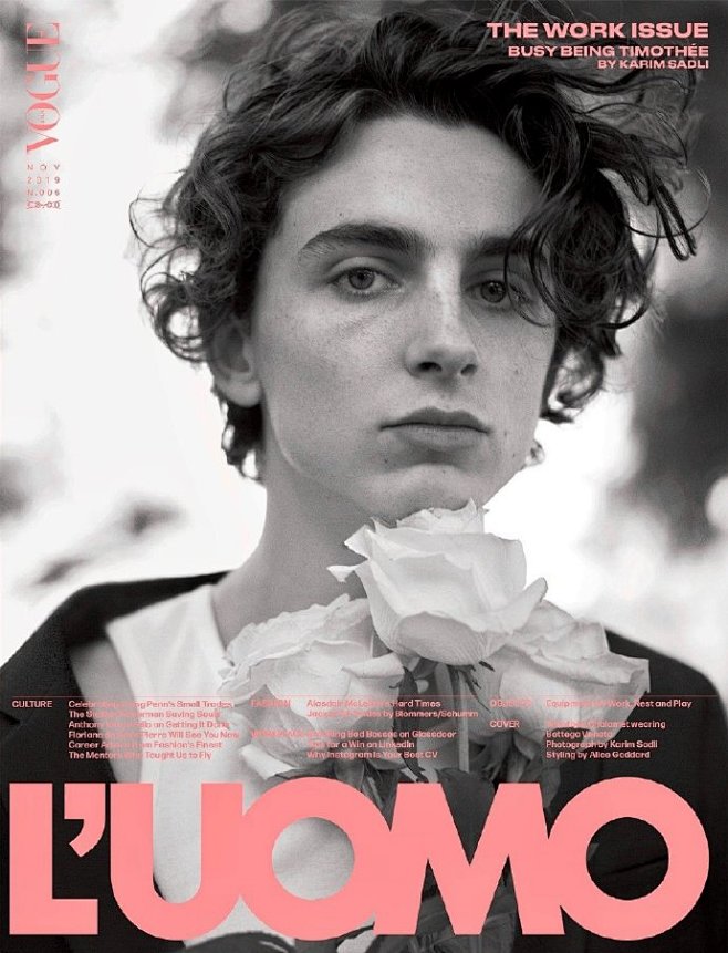 甜茶 / L'UOMO VOGUE 11...