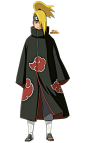 Naruto Shippuden|Deidara (Akatsuki) by iEnniDesign