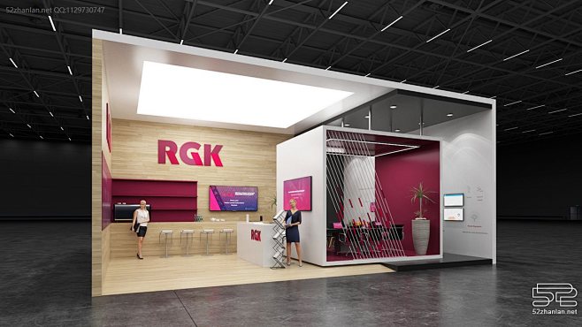 【RGK】展台设计分享 – 52展览设计