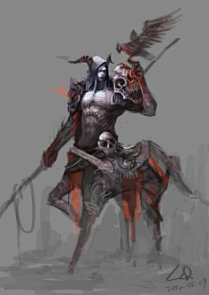 com采集雨林21采集到怪物原画#半人马#角色#3d模型#展示 - zbrush