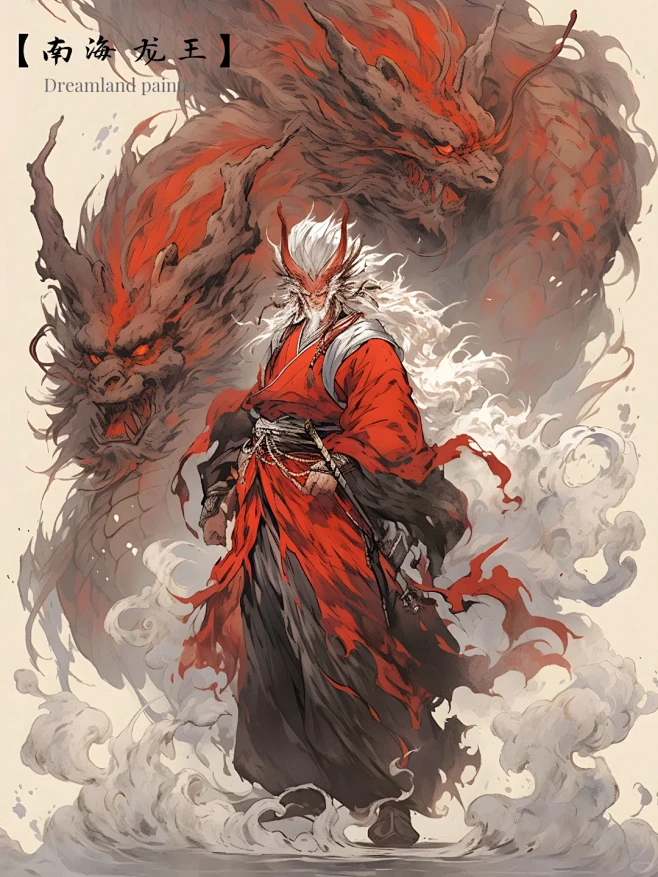 【上古-四海龙王】之南海赤龙敖钦