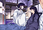 Inuyasha -Kikyo and Naraku by PangurBann