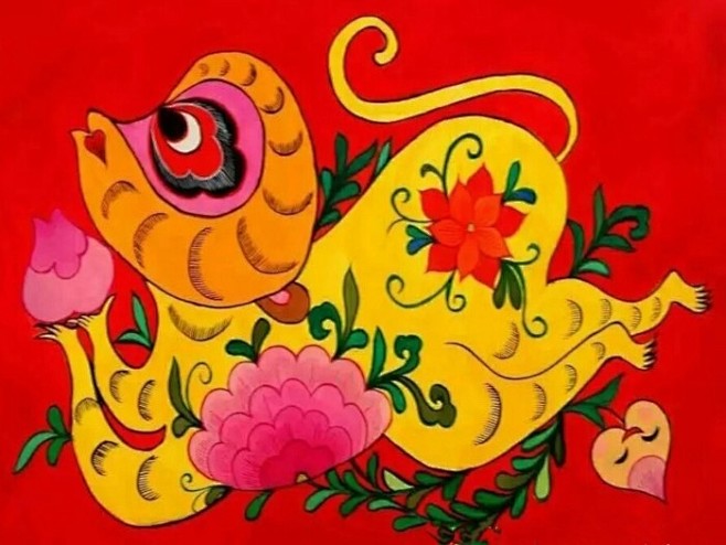 水彩画版十二生肖——猴