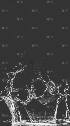 特效系列写实感透明水花