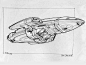 其他 (星际旅行)概念飞船设计全集.手绘稿为主.后面更精彩 - 第3页 - Billwang 工业设计论坛