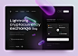 Lightning Crypto Exchange by Kamil Kozieł on Dribbble