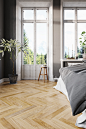 Scandinavian Bedroom | Corona : Scandinavian Bedroom CGI